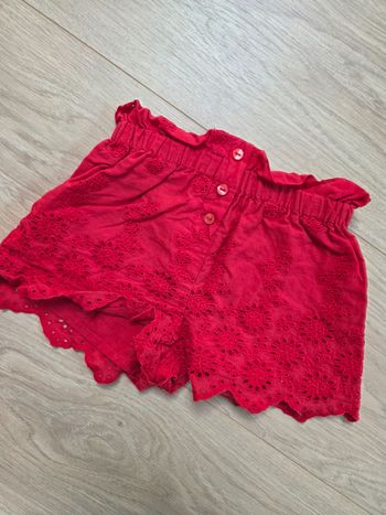 Short fille 12 mois