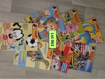 Lot Vintage 7 magazines Journal de Mickey année 1985 L063  7597197206