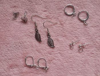 Boucles d'oreilles feuilles