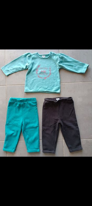 Lot de vêtements fille en 18 mois 81 cm