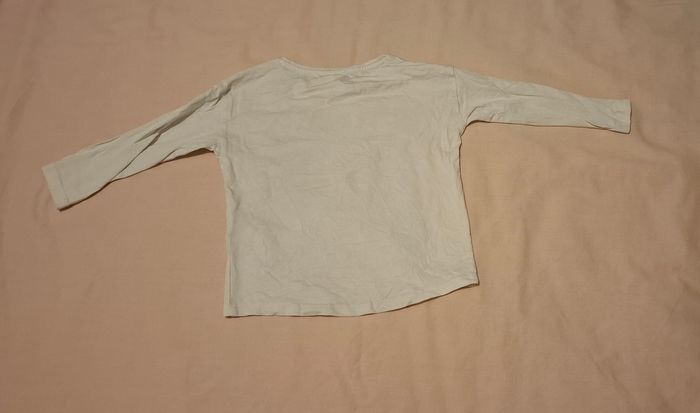 T-shirt blanc   2 ans DPAM - photo numéro 3