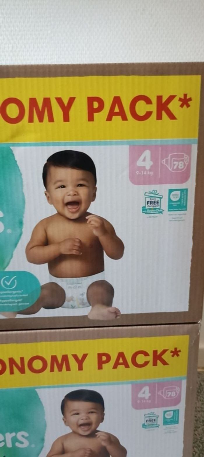 Couche Pampers harmonie taille 4 - photo numéro 2