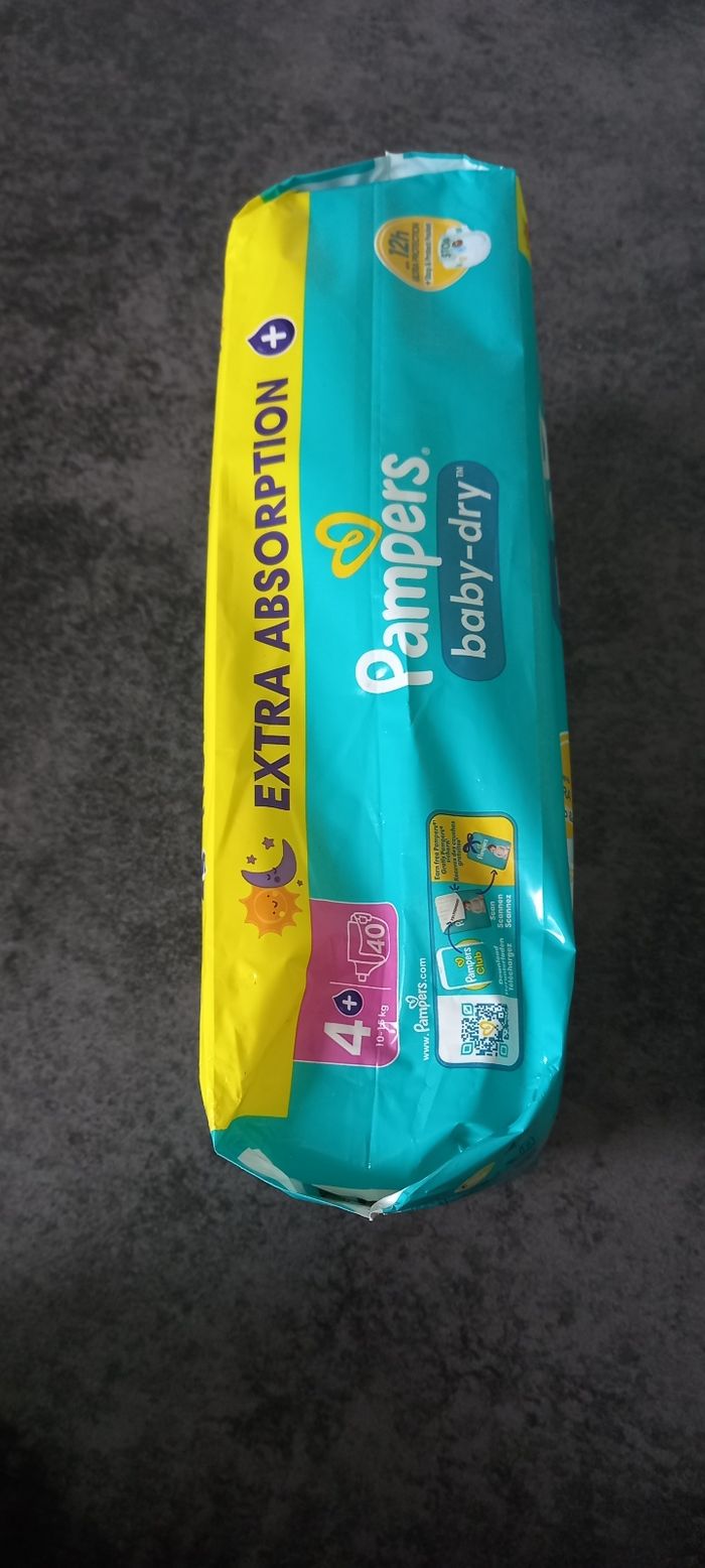 Pampers baby-dry taille 4+ - photo numéro 4