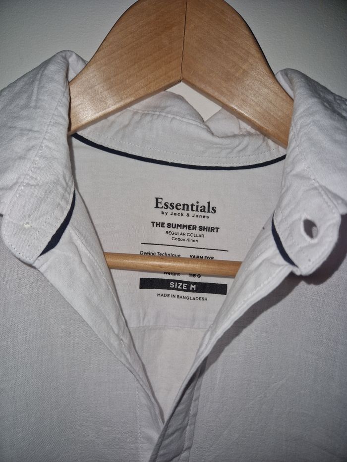 Chemise lin jack jones taille M TBE - photo numéro 2