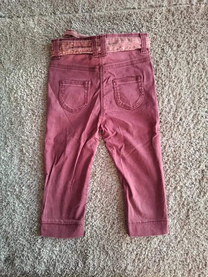 Lot 2 pantalon 18 mois fille - photo numéro 6