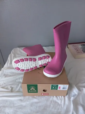 Bottes de pluie femme kamik taille 37