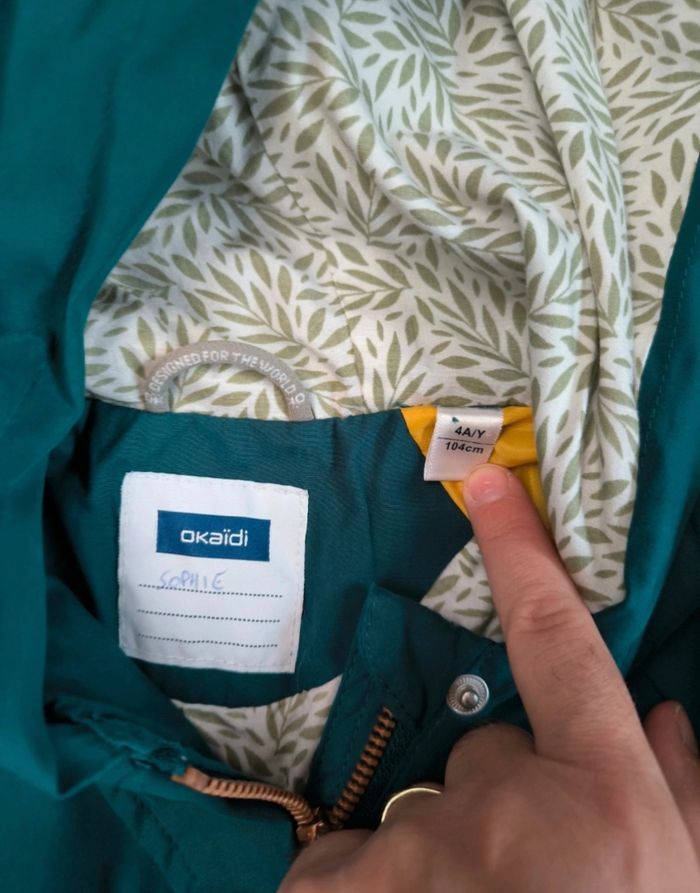 Manteau okaidi 4ans - photo numéro 3