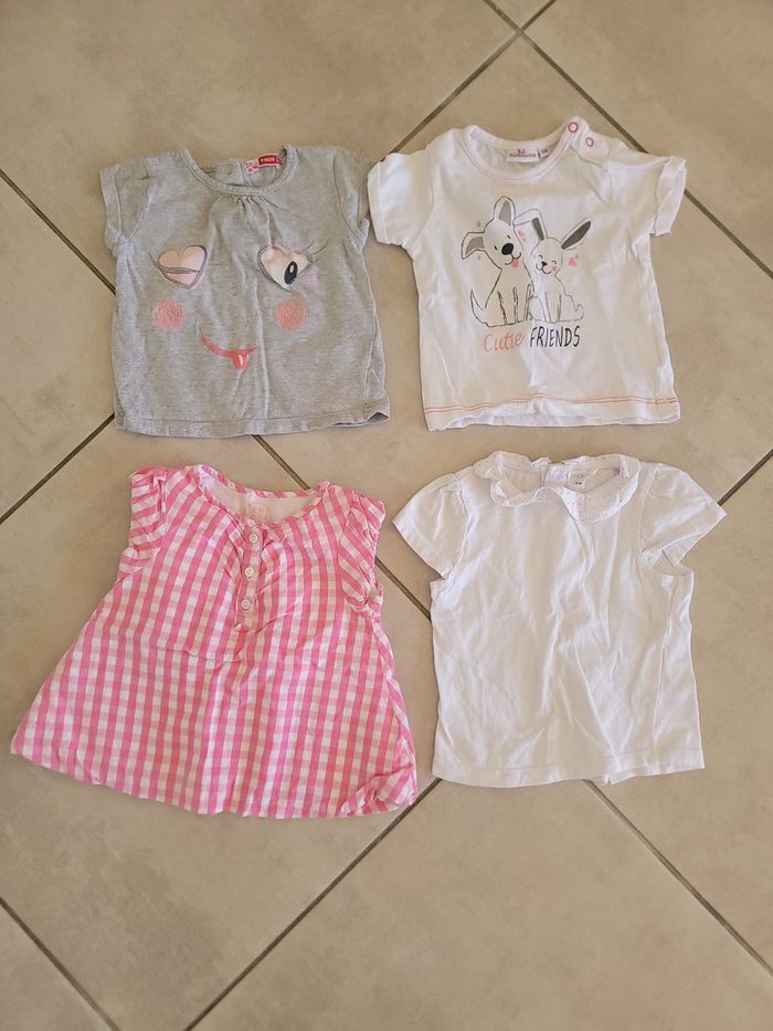 Lot vêtements fille 9 mois été - photo numéro 3
