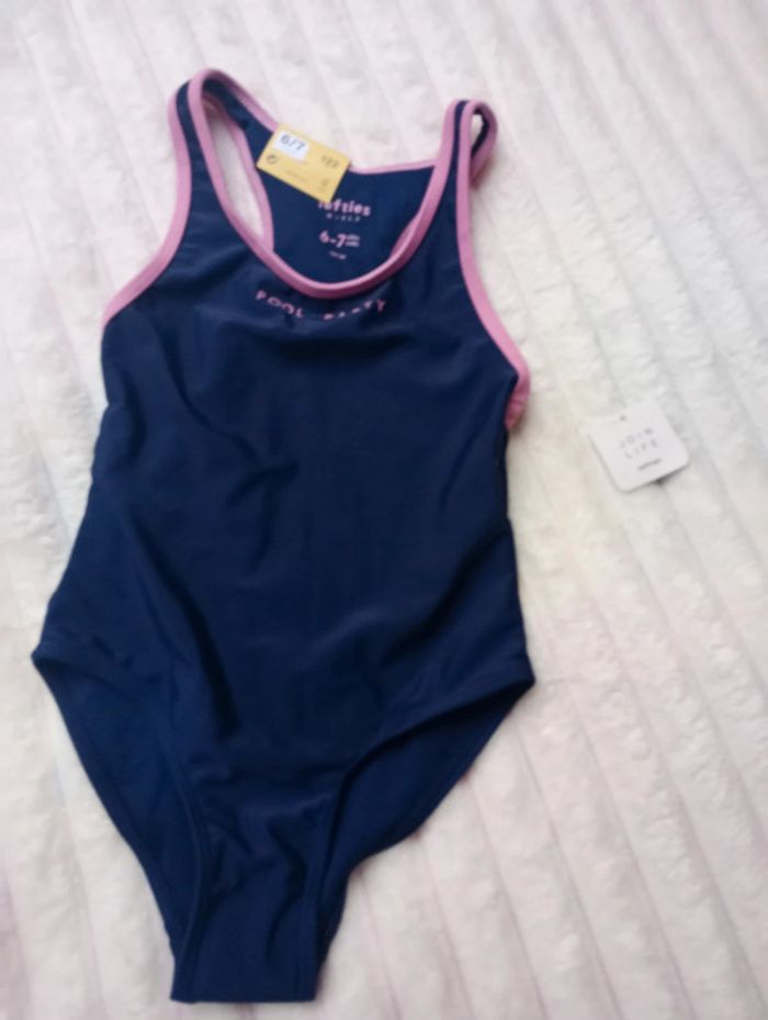 Maillot 1 pièce bleu neuf