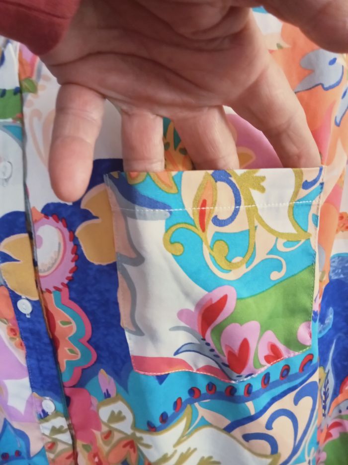 Chemisier a fleurs - photo numéro 4