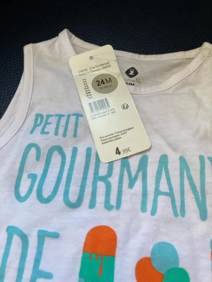 T-shirt sans manches - photo numéro 3