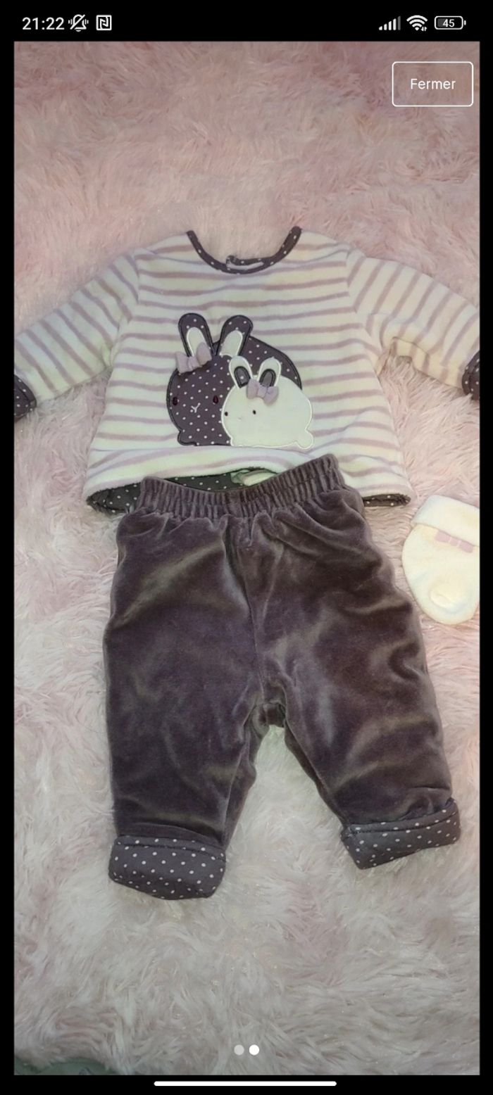 Ensemble bébé fille