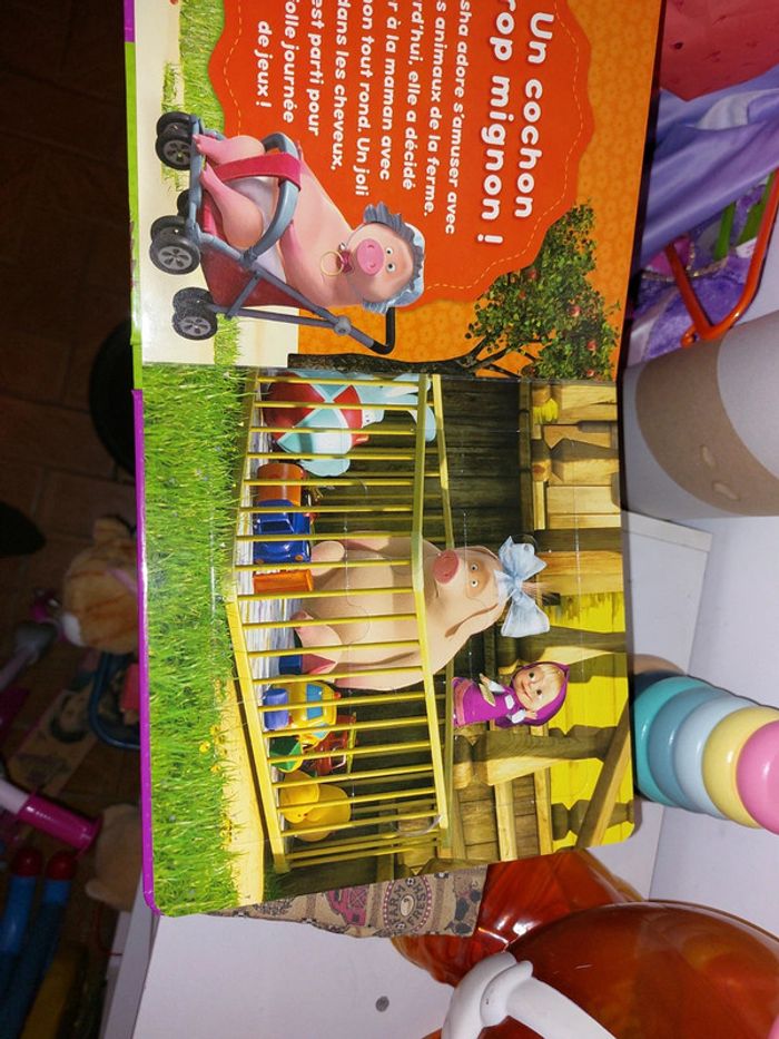 Livre puzzle Masha et Mischka - photo numéro 5