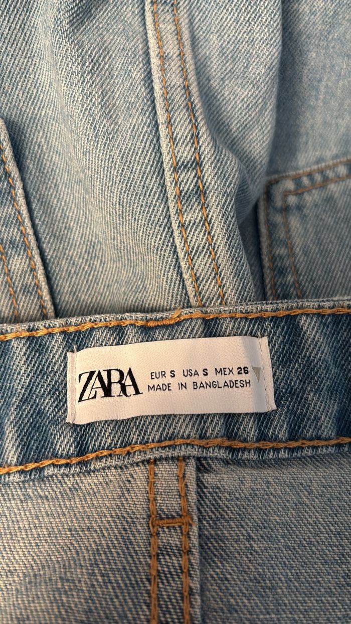 Jupe en jean Zara T36 - photo numéro 3