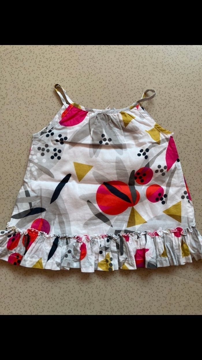 T-shirt Débardeur Catimini 4 ans - photo numéro 3