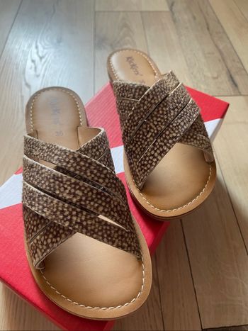 Claquettes femme kickers