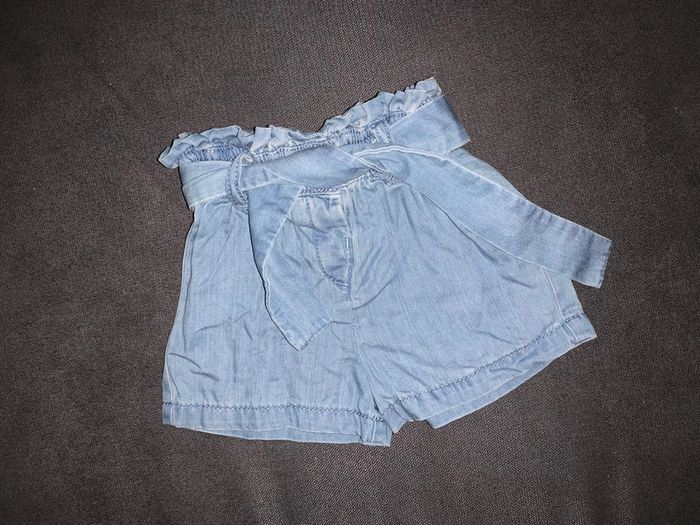 Short en jeans