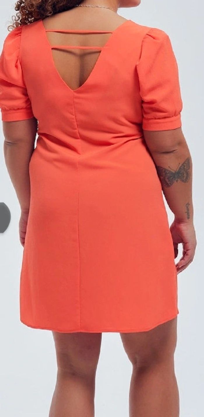 Robe corail neuve Promod - photo numéro 2