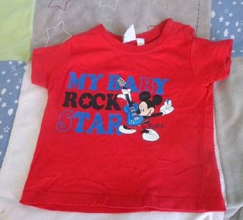 T-shirt Disney Mickey 6 mois