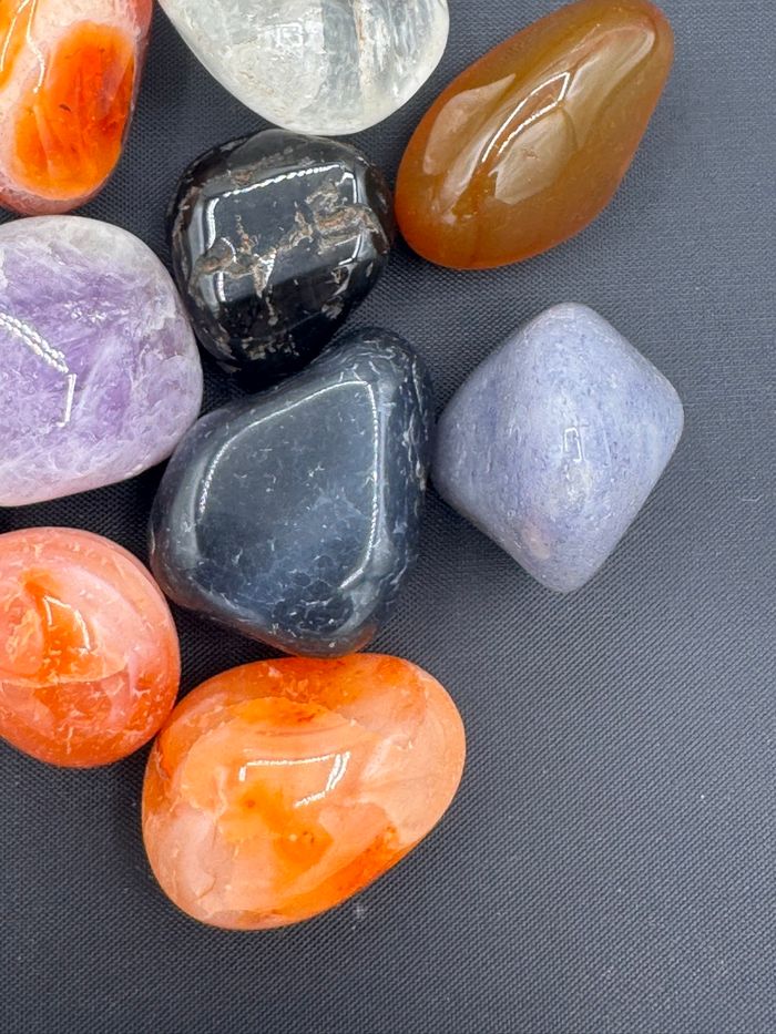 Lot 100 g pierres polies du Brésil - photo numéro 5