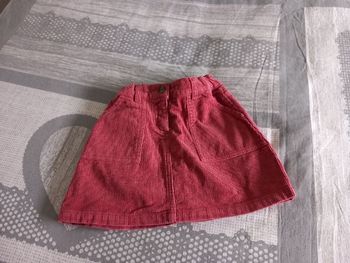 Vends jupe velours courte