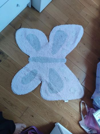 Lot de deux tapis papillon