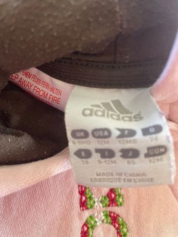 Très beau ensemble jogging 🥰 rose et marron taille 12 mois adidas - photo numéro 2