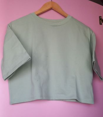 T-shirt crop top fille taille S