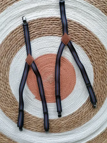 Lot de deux paires de bretelles bébé garçon / jeune garçon