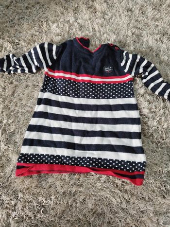 Robe manche longue 6 mois terre de marin fille