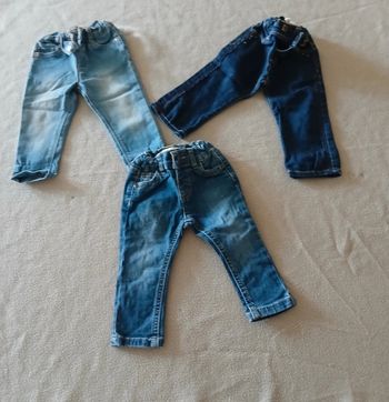 Lot jeans 6 mois