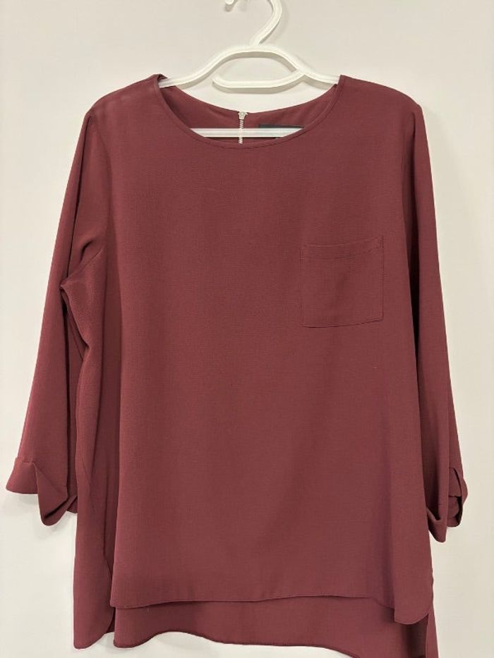 Blouse bordeaux