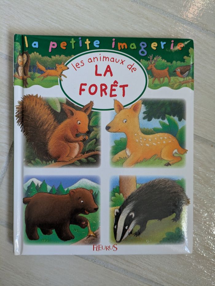 Livre la petite imagerie la forêt