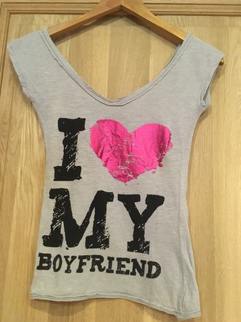 Débardeur tee-shirt sans manche femme gris noir rose