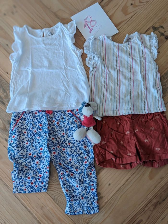 Ensembles printaniers bebe 18mois