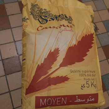 Samia couscous moyenne 5 kilos