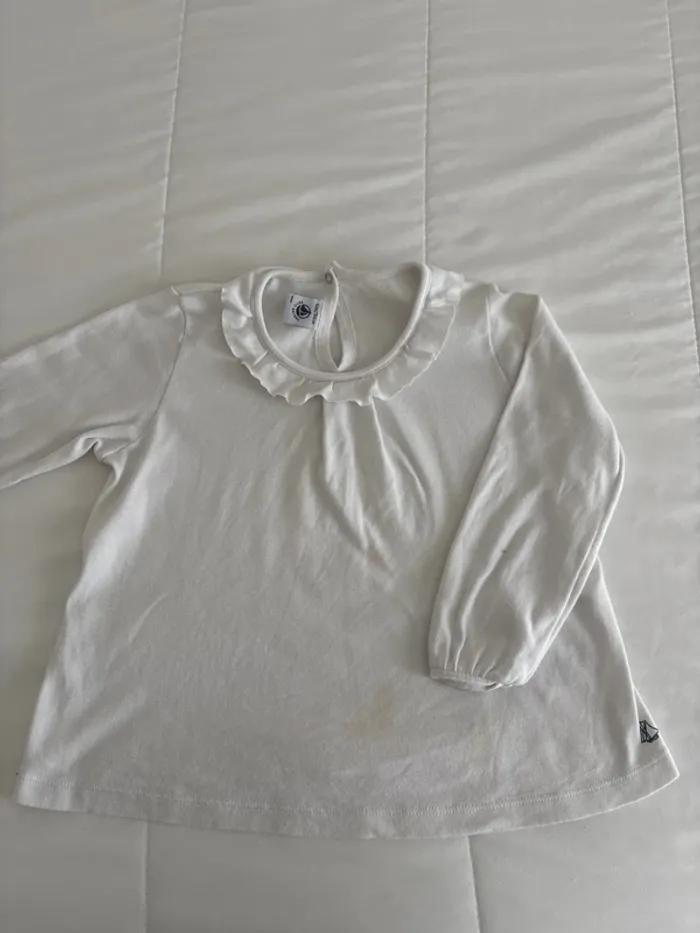 T-shirt à manches longues Petit Bateau