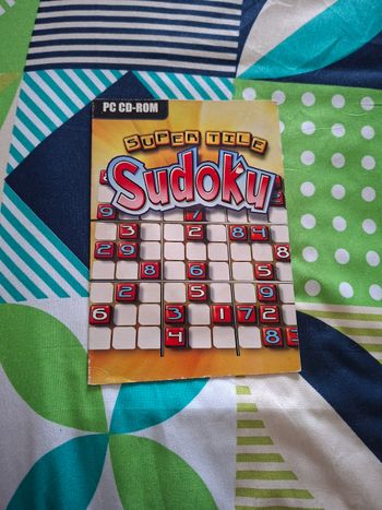 Jeu sudoku sur pc
