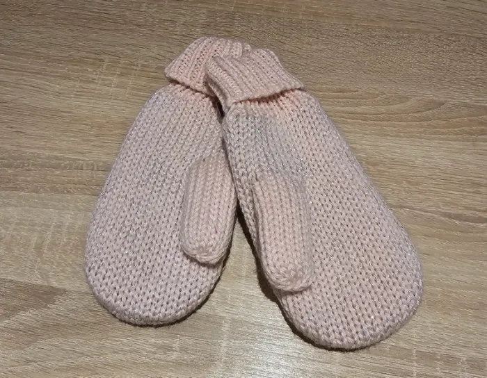Moufles Petit Bateau – Rose argenté – T. 6-8 ans - photo numéro 2