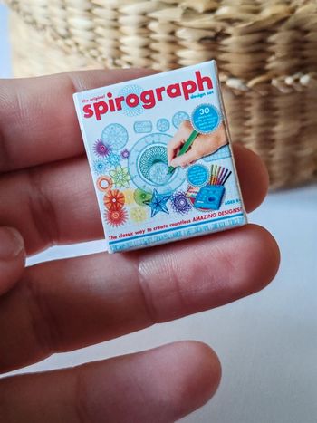 Jeu spirograph - mini brands - miniature