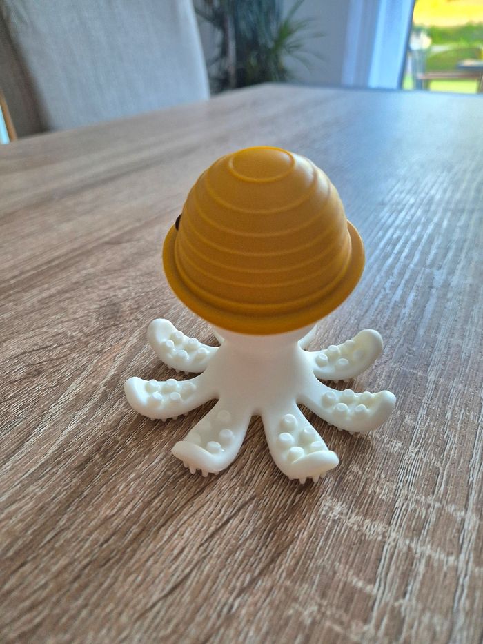 Anneau de dentition Bonnie la Pieuvre jaune - photo numéro 2