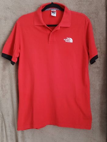 Polo The North Face - Rouge et Noir Taille S