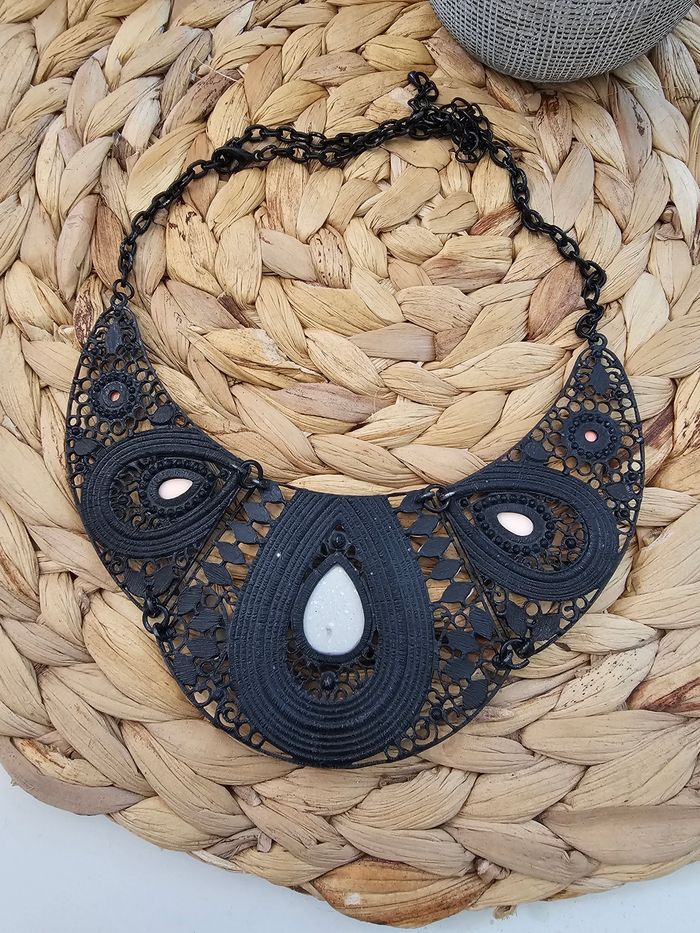 Collier fantaisie coloré - photo numéro 4