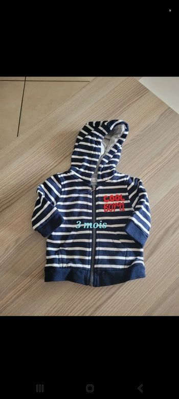 Gilet à capuche Gémo