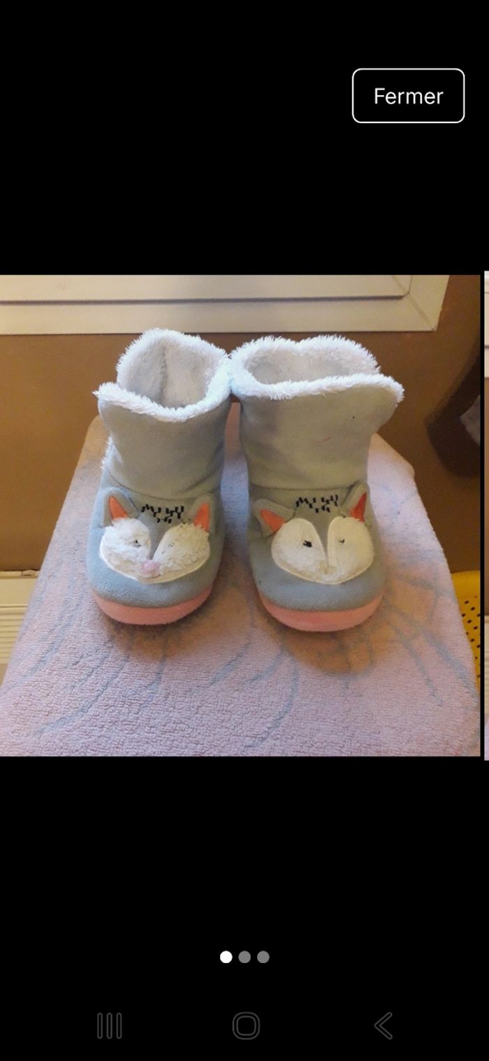 Chaussons montants files P 30