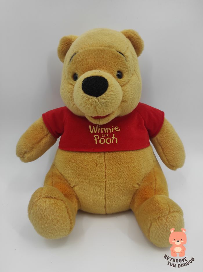 Grande Peluche Winnie L'ourson Disneyland Vintage