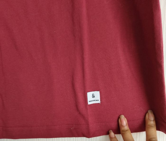 T-shirt bordeaux - homme - photo numéro 3