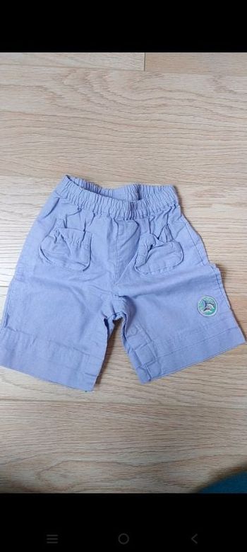 Pantalon mauve été 6 mois