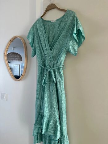 Robe turquoise - Taille unique