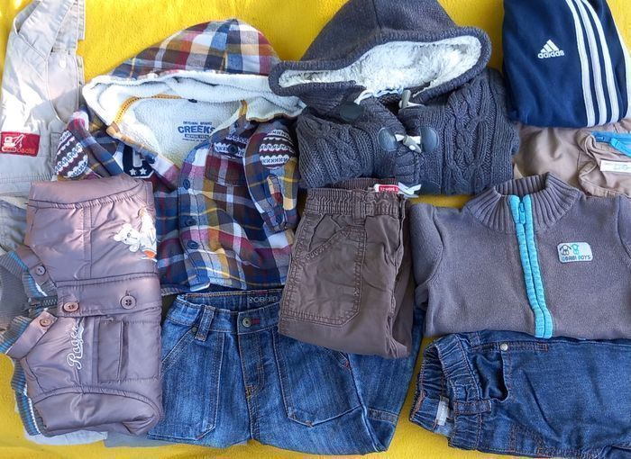 Lot 12 mois ❤️ Creeks/Obaibi/Adidas/Gémo/Tom et Kiddy/Decathlon... 😀 - photo numéro 2